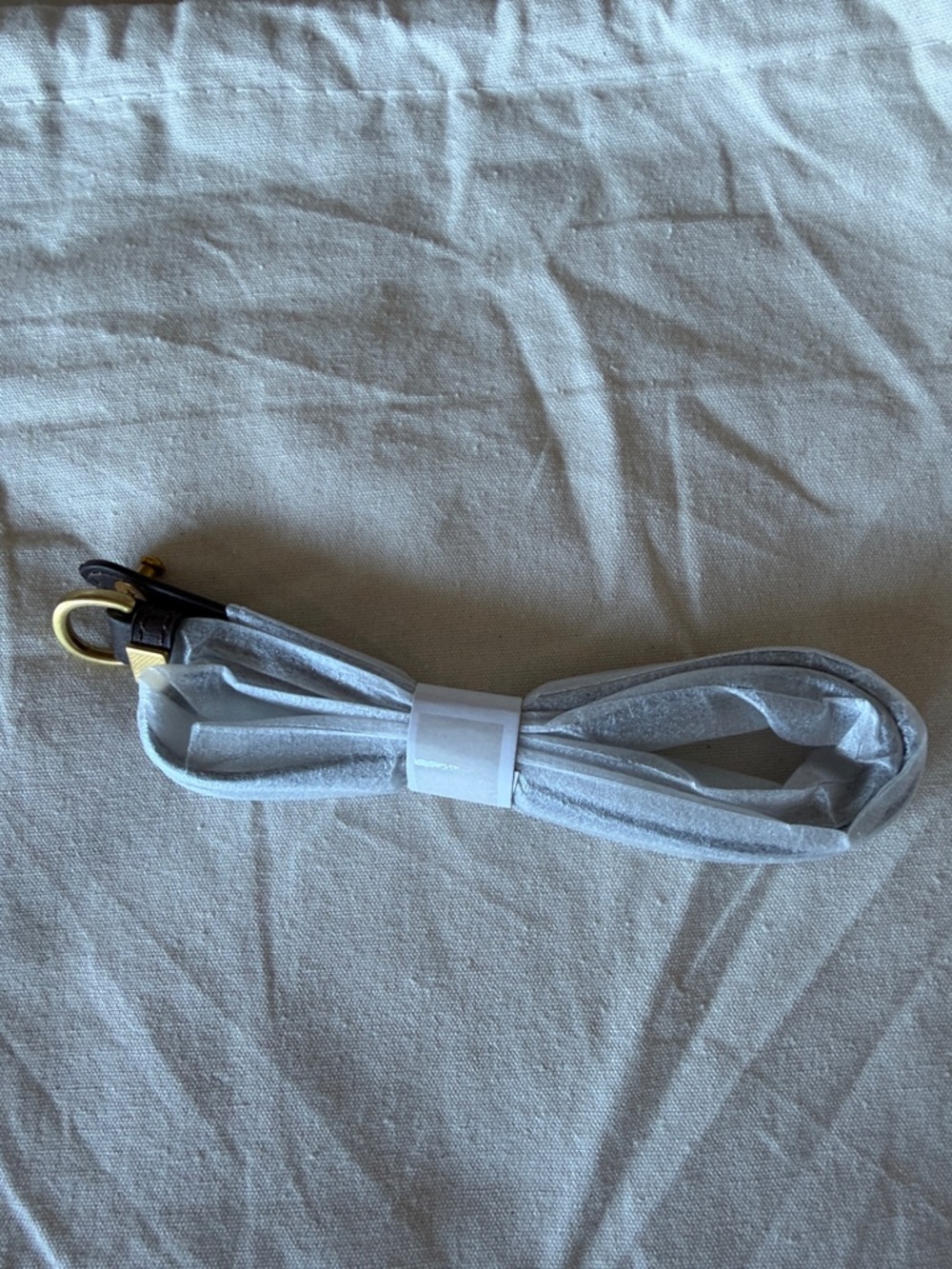 Alternative suede Chestnut Crescent Shoulder Bag with Dark Brown Trim - Picture 3 of 7